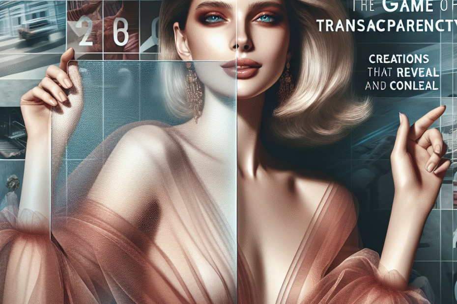 Igra transparencije Kreacije koje otkrivaju i skrivajufile